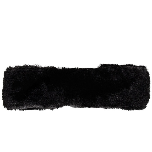 Apparis Eleni Faux Fur Headband in Noir main image 5